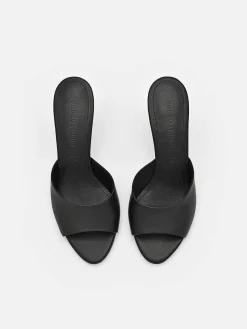 Pedro Studio Ashley Leather Heel Sandals