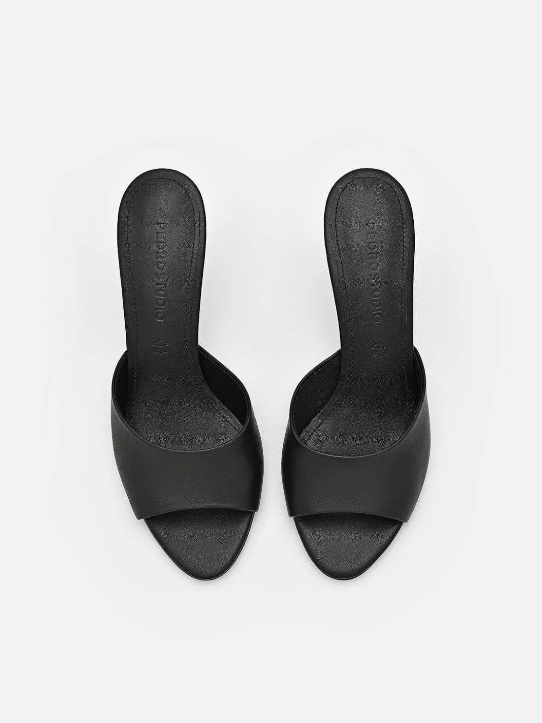 Pedro Studio Ashley Leather Heel Sandals