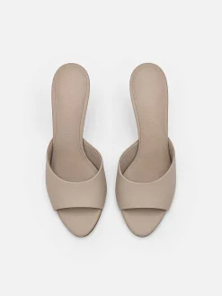 Pedro Studio Ashley Leather Heel Sandals