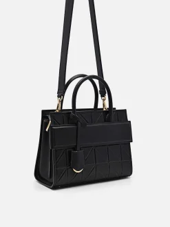 Pedro Studio Bella Leather Handbag In Pixel
