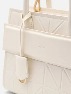 Pedro Studio Bella Leather Handbag In Pixel
