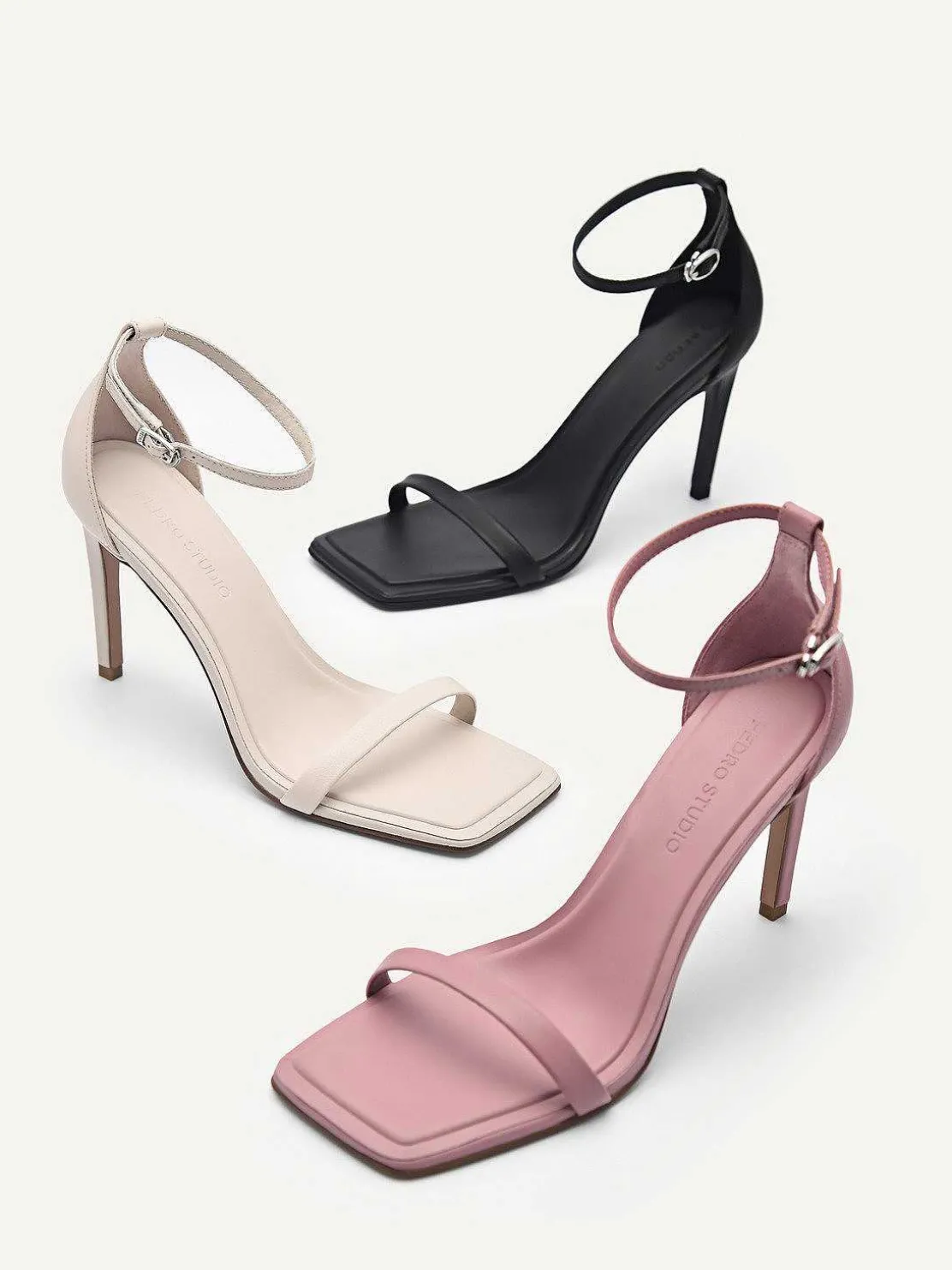 Pedro Studio Donna Leather Heels