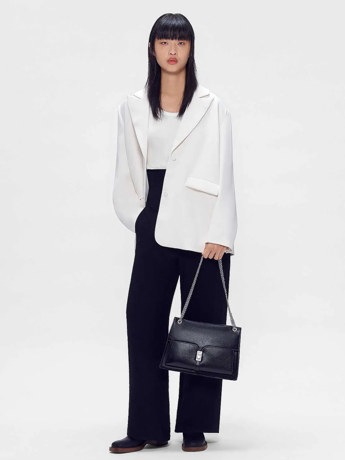 Pedro Studio Farida Leather Shoulder Bag
