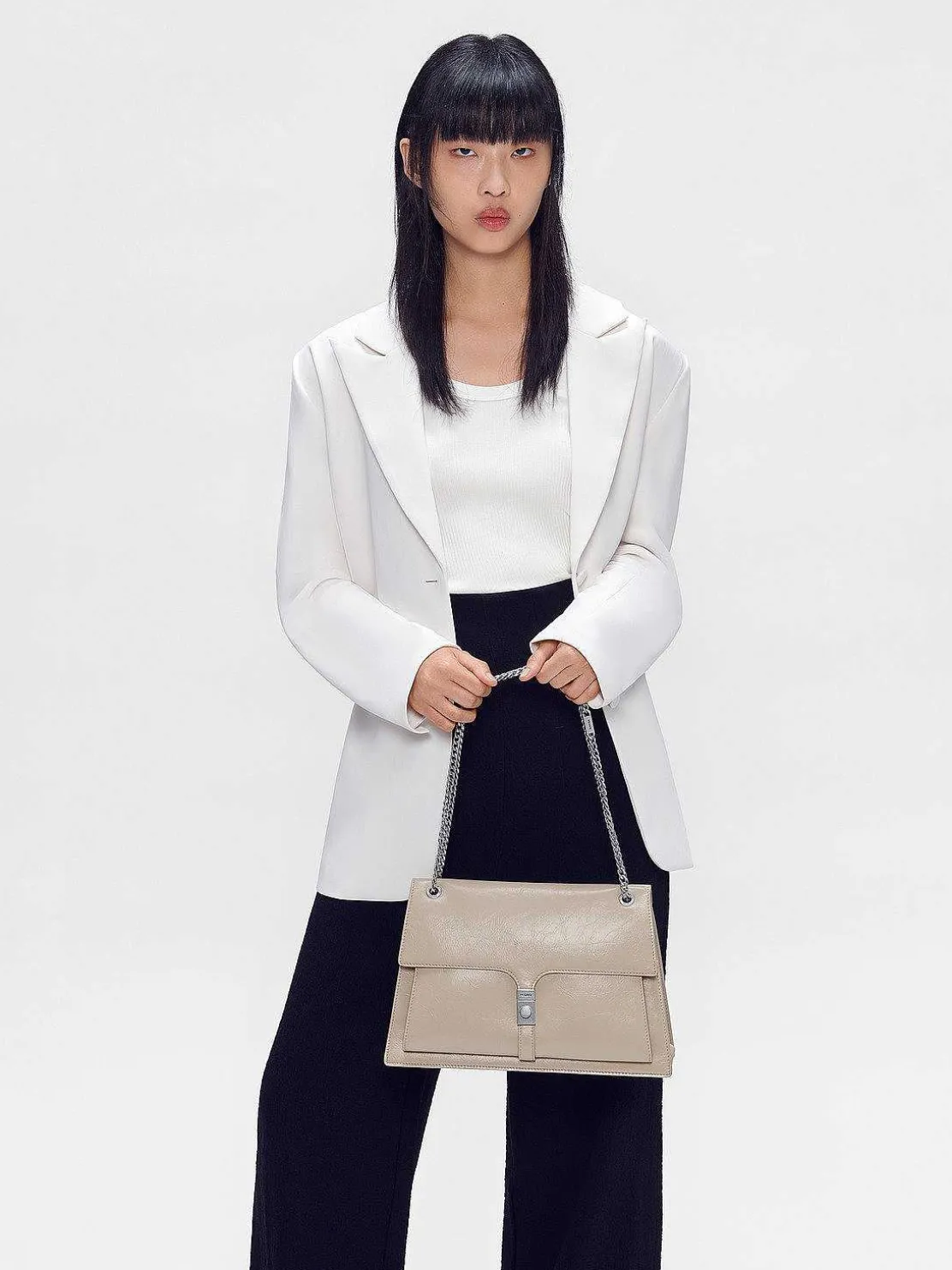 Pedro Studio Farida Leather Shoulder Bag