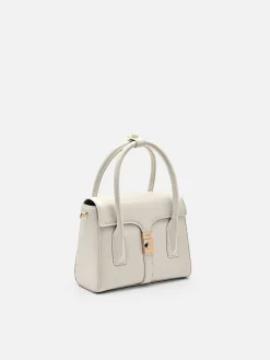 Pedro Studio Farida Leather Compact Handbag