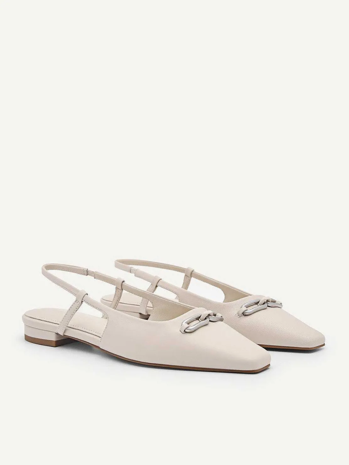 Pedro Studio Kate Leather Ballerina Flats