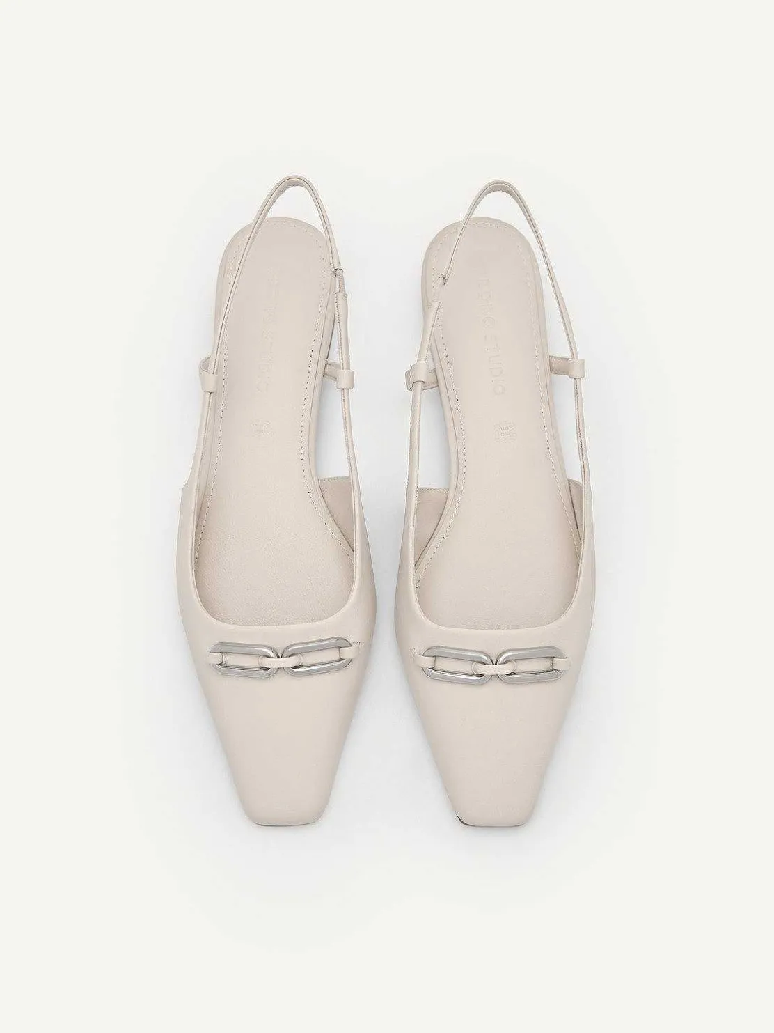 Pedro Studio Kate Leather Ballerina Flats