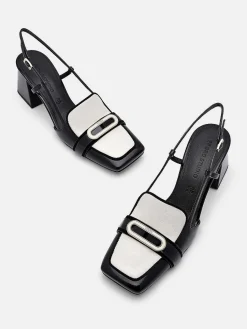 Pedro Studio Leather Heel Pumps