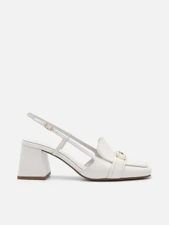 Pedro Studio Leather Heel Pumps