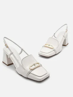 Pedro Studio Leather Heel Pumps