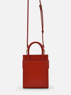 Pedro Studio Leather Phone Pouch In Pixel