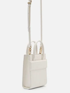 Pedro Studio Leather Phone Pouch In Pixel
