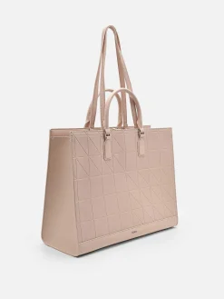 Pedro Studio Leather Pixel Tote Bag