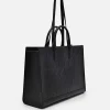 Pedro Studio Leather Pixel Tote Bag