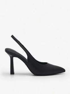 Pedro Studio Liza Leather Slingback Pumps