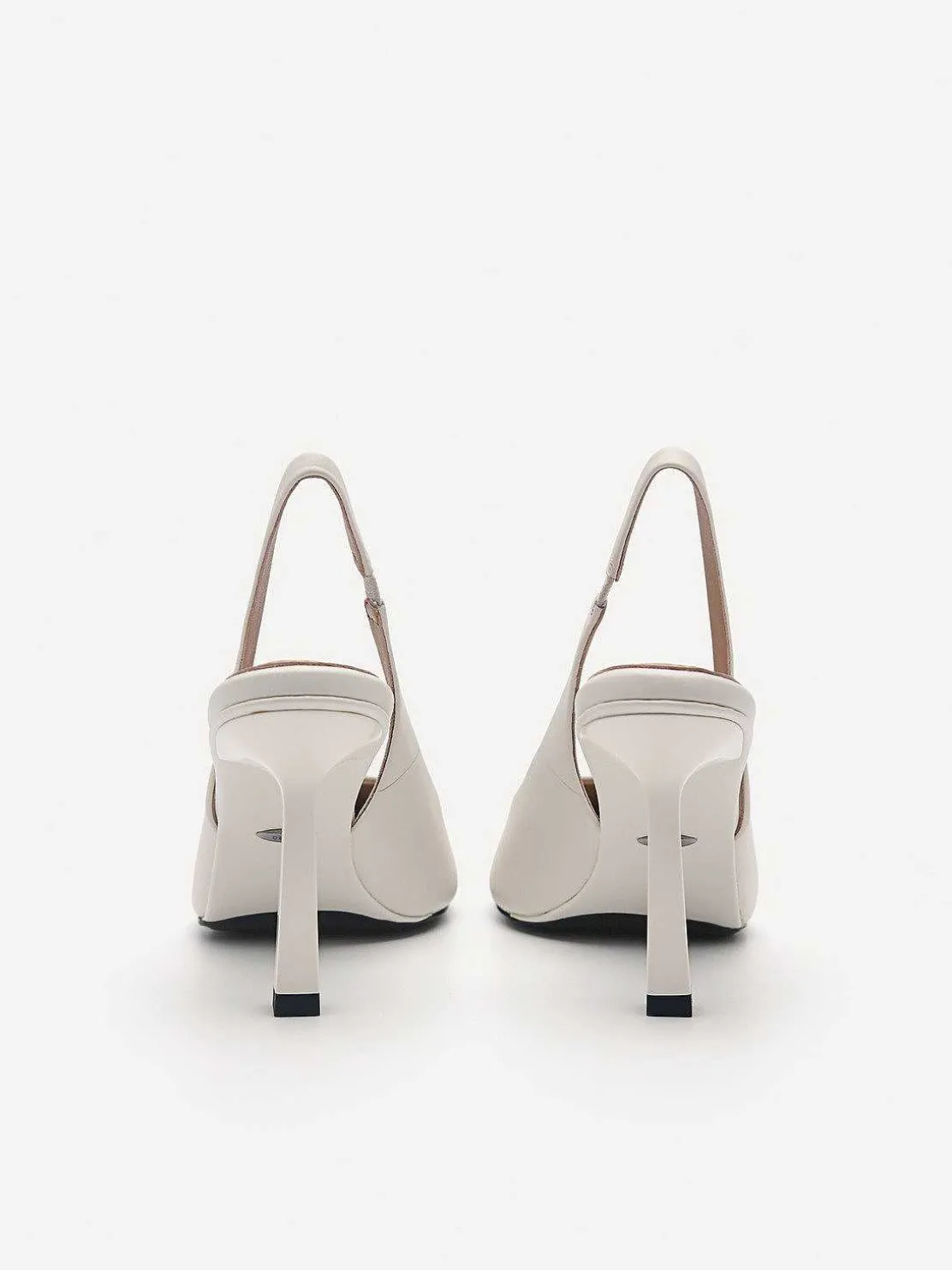 Pedro Studio Liza Leather Slingback Pumps