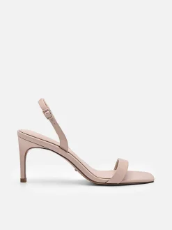 Pedro Studio Mel Leather Heel Sandals
