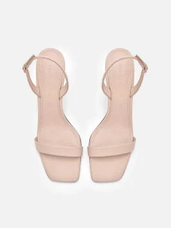 Pedro Studio Mel Leather Heel Sandals