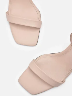 Pedro Studio Mel Leather Heel Sandals
