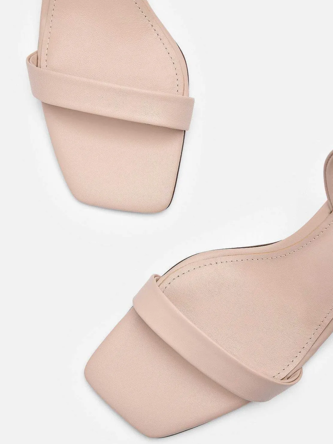 Pedro Studio Mel Leather Heel Sandals