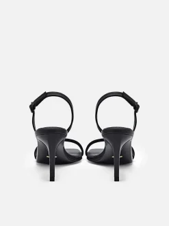 Pedro Studio Mel Leather Heel Sandals