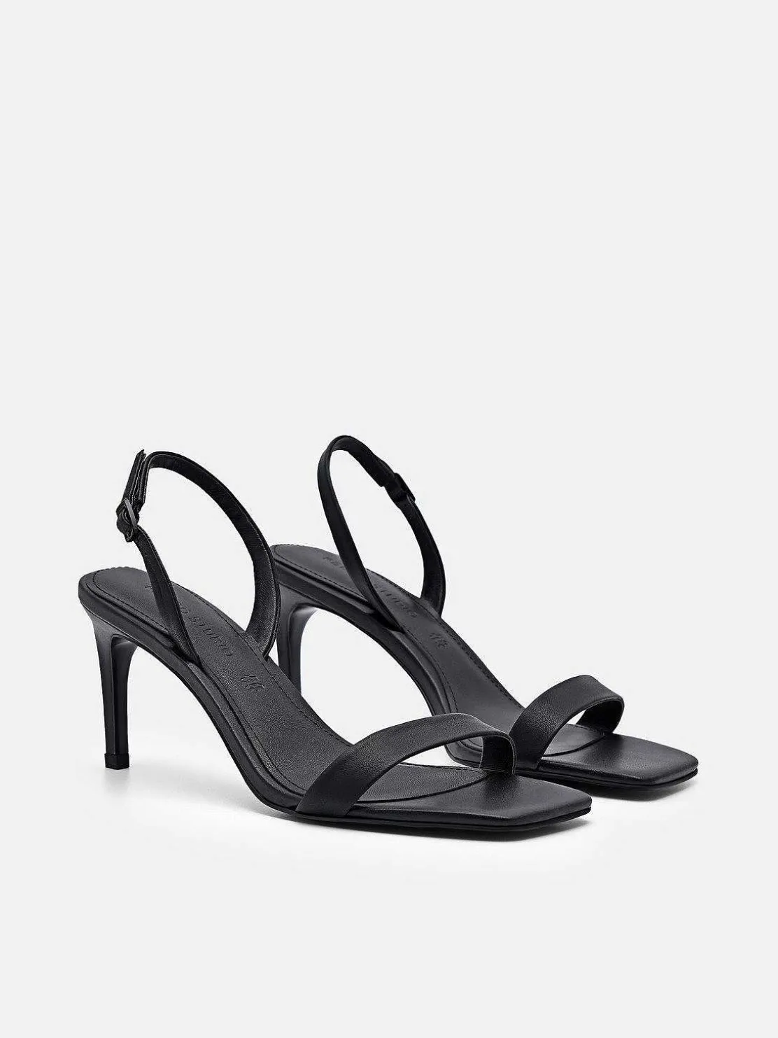 Pedro Studio Mel Leather Heel Sandals