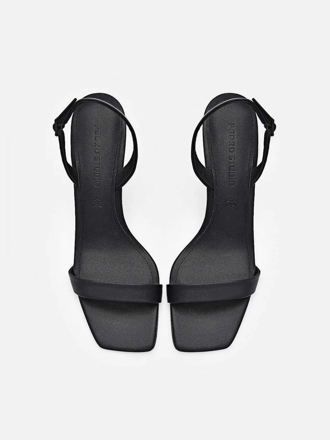 Pedro Studio Mel Leather Heel Sandals