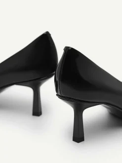 Pedro Studio Patent Leather Pointed Pumps