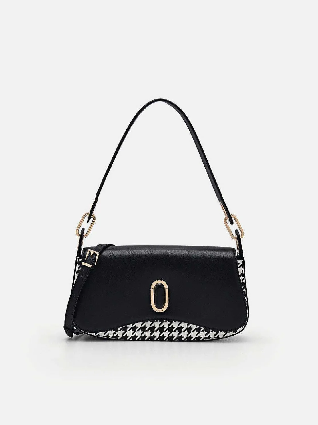 Pedro Studio Rift Leather Shoulder Bag