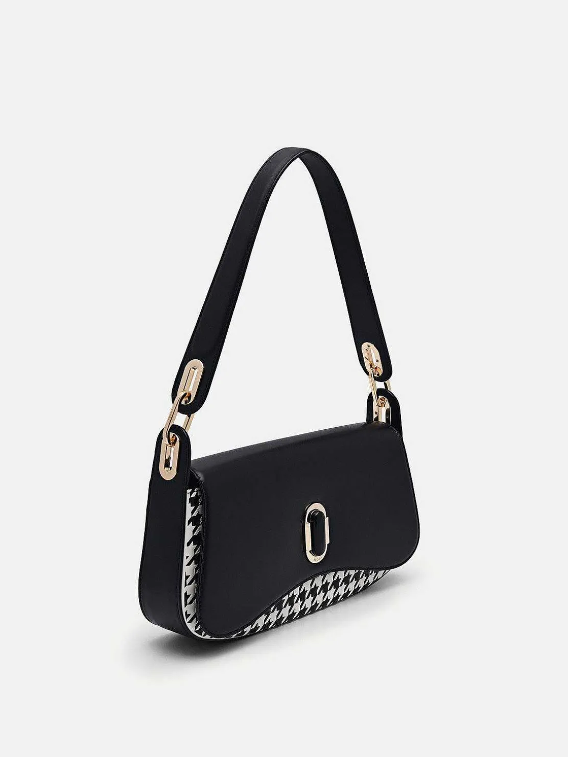 Pedro Studio Rift Leather Shoulder Bag
