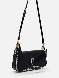 Pedro Studio Rift Leather Shoulder Bag