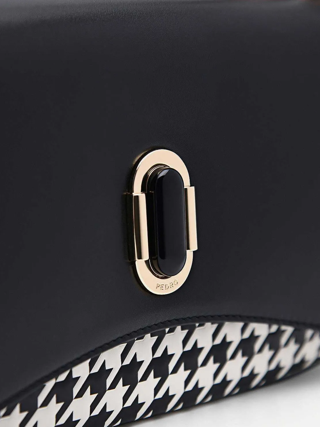 Pedro Studio Rift Leather Shoulder Bag