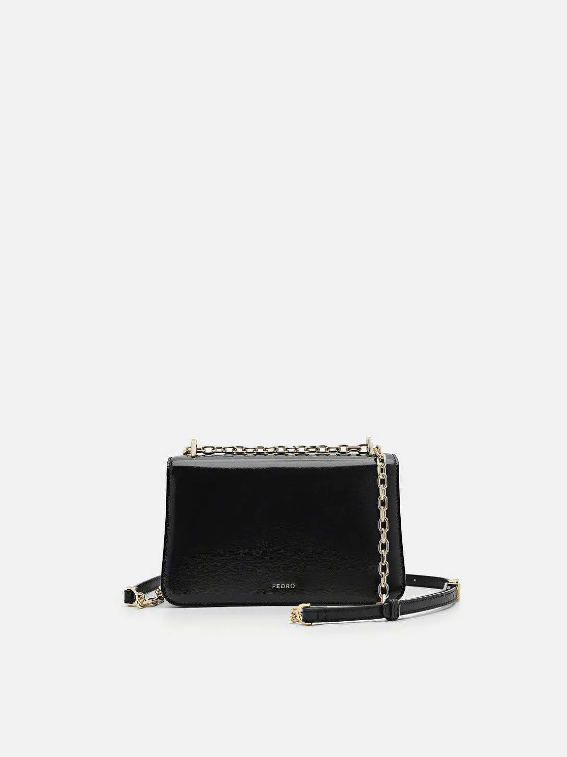Pedro Studio Rift Leather Shoulder Bag