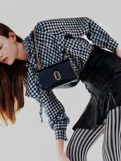 Pedro Studio Rift Leather Shoulder Bag