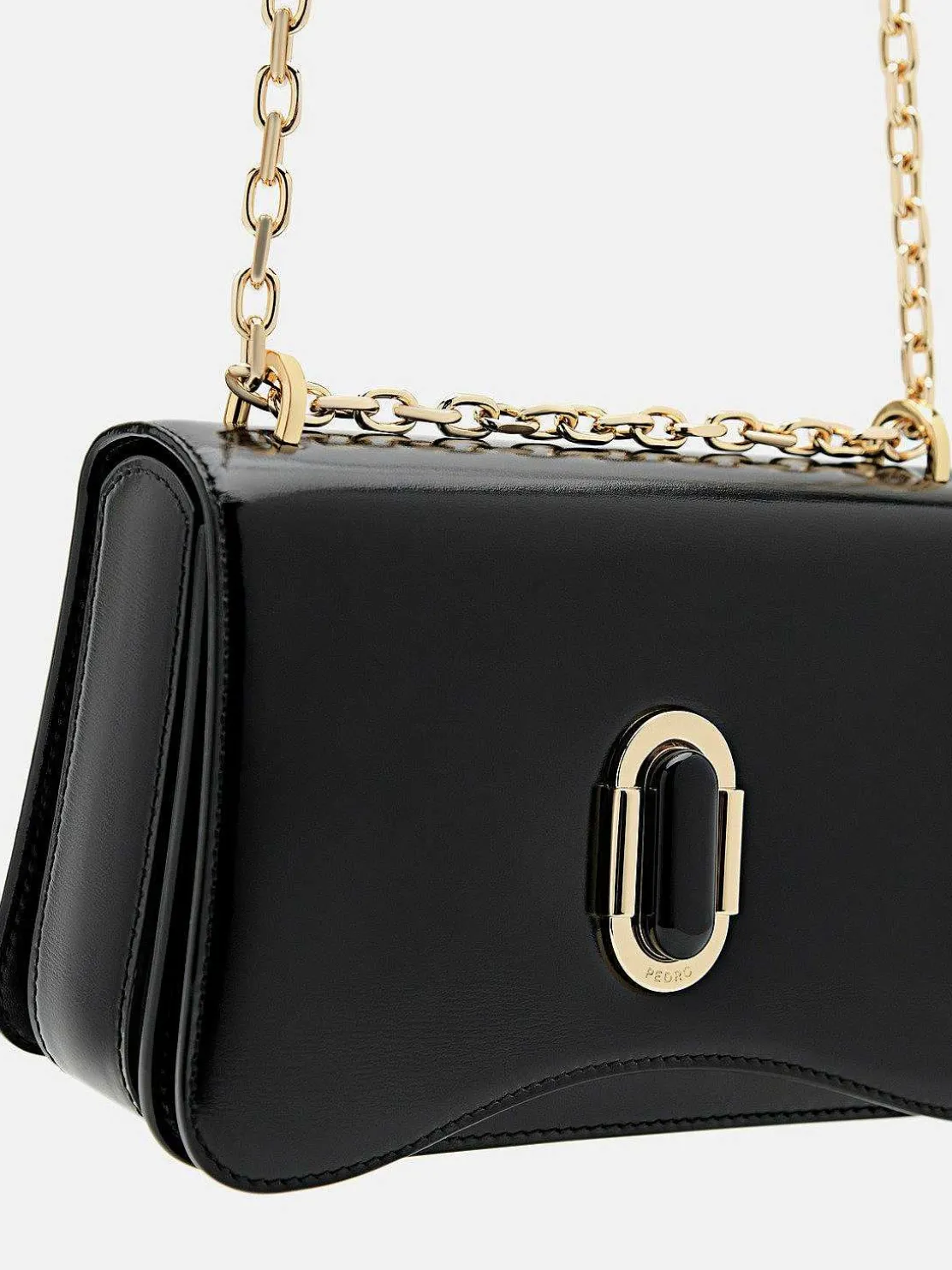 Pedro Studio Rift Leather Shoulder Bag