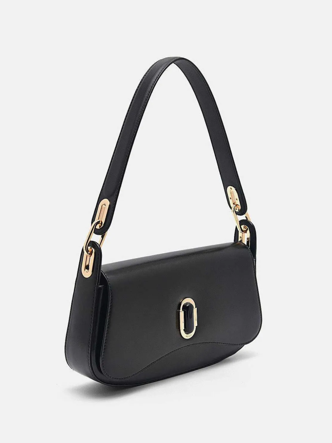 Pedro Studio Rift Leather Shoulder Bag