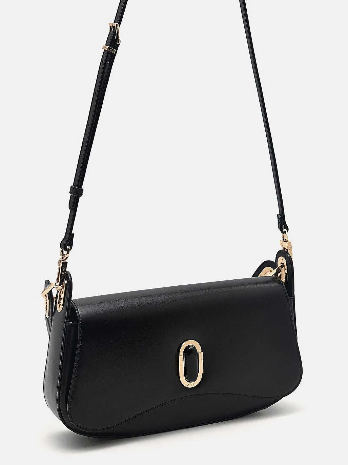 Pedro Studio Rift Leather Shoulder Bag