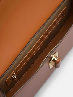 Pedro Studio Rift Leather Shoulder Bag