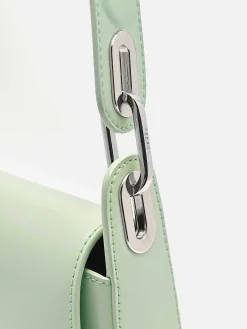 Pedro Studio Rift Leather Shoulder Bag