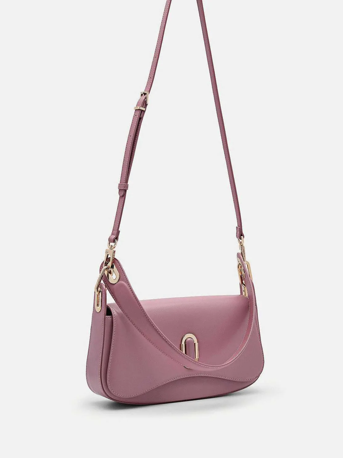 Pedro Studio Rift Leather Shoulder Bag