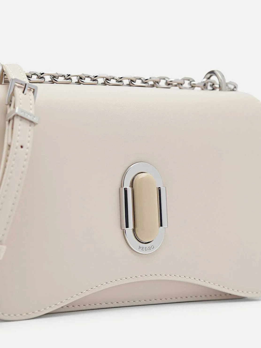 Pedro Studio Rift Leather Shoulder Bag