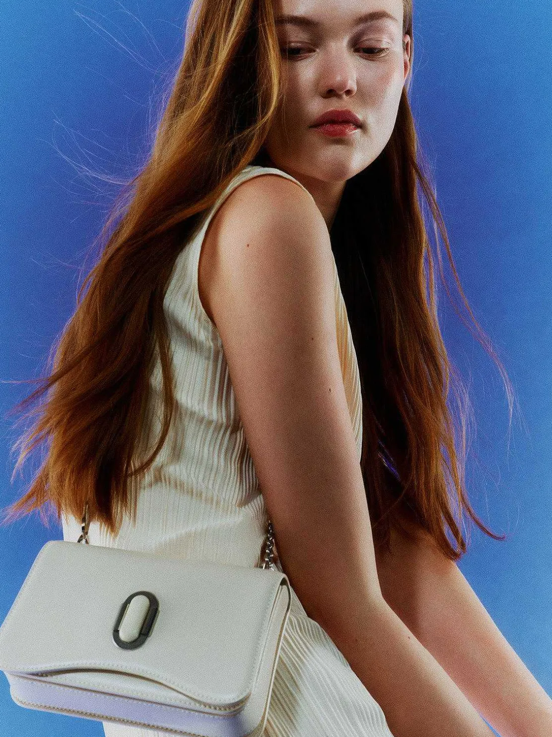 Pedro Studio Rift Leather Shoulder Bag