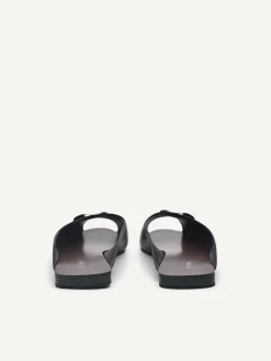 Peep Toe Slip Ons