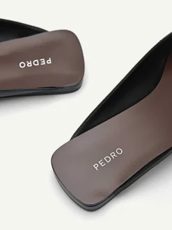Peep Toe Slip Ons