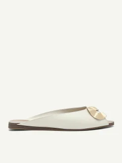 Peep Toe Slip Ons