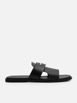 Penny Strap Slide Sandals