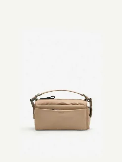 Plush Nylon Sling Bag