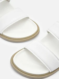 Repedro Recycled Leather Slide Sandals