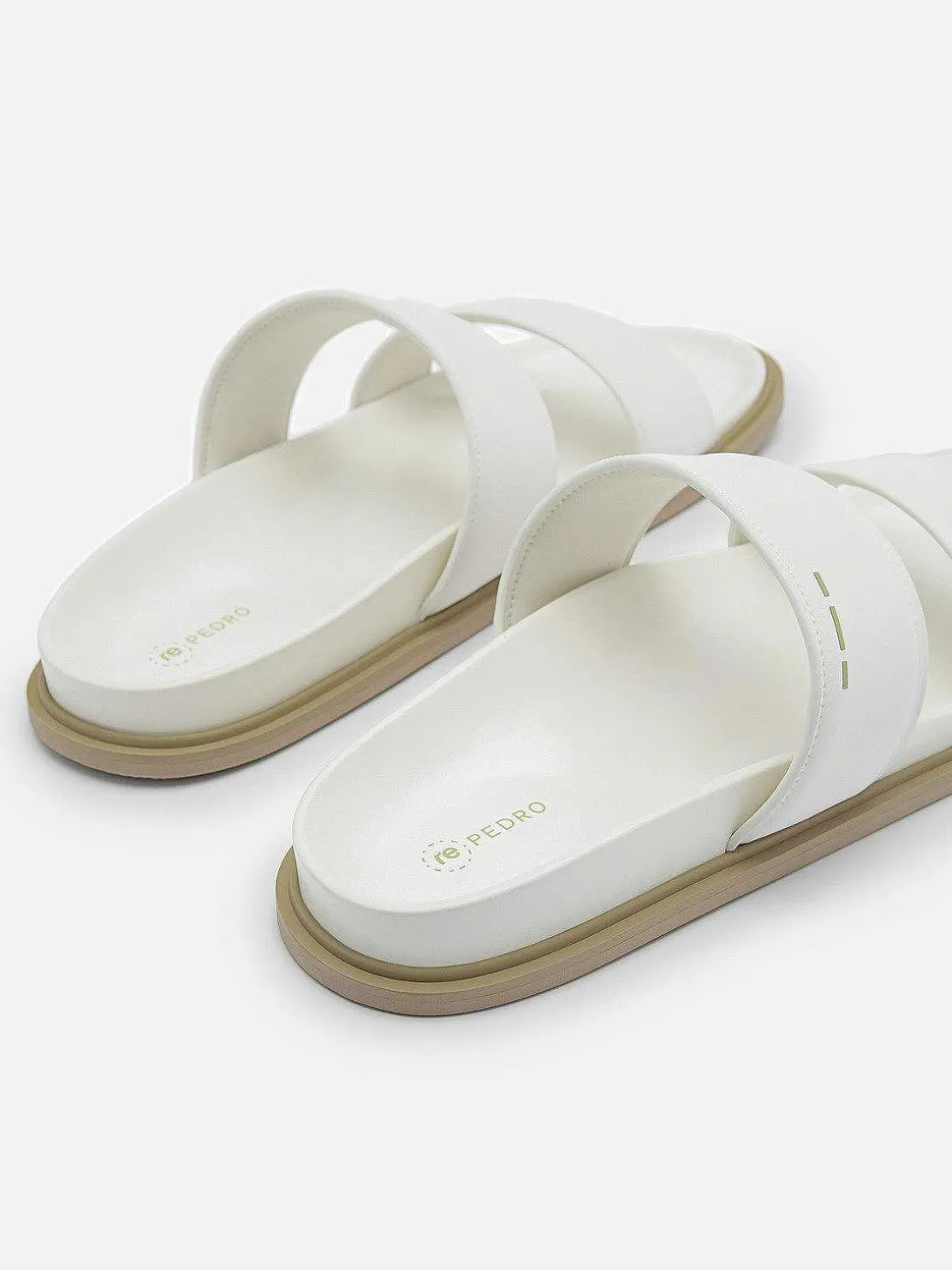 Repedro Recycled Leather Slide Sandals