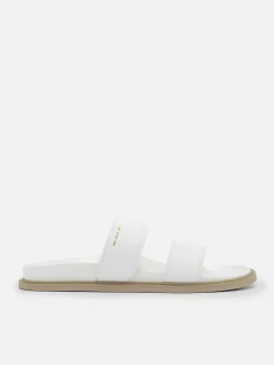 Repedro Recycled Leather Slide Sandals
